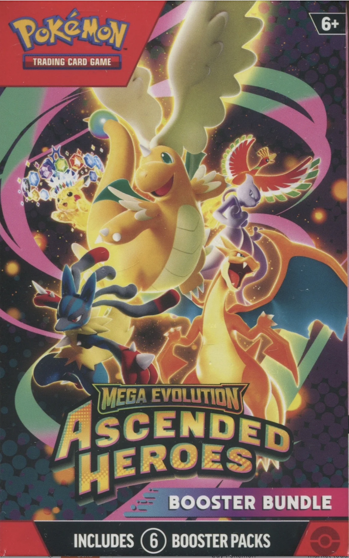 Pokémon Mega Evolution Ascended Heroes booster bundle